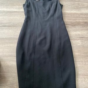 Black cocktail dress